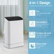 COSTWAY Climatiseur Portable 4-en-1 18 000 BTU Télécommande