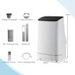 COSTWAY Climatiseur Portable 4-en-1 18 000 BTU Télécommande