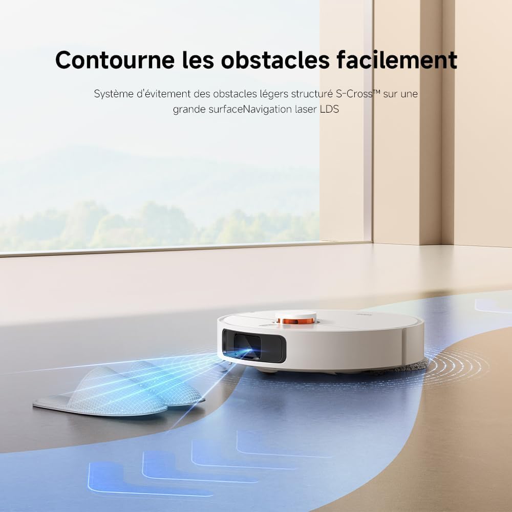 Xiaomi X20+ Aspirateur Robot Laveur 6000 Pa Navigation LDS Auto-nettoyage Séchage Vidage Automatique
