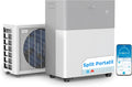 Midea PortaSplit Climatiseur Mobile Silencieux 4-en-1 12000 BTU Chauffage et Climatisation 3,5 kW Blanc MMCS-12HRN8-QRD0