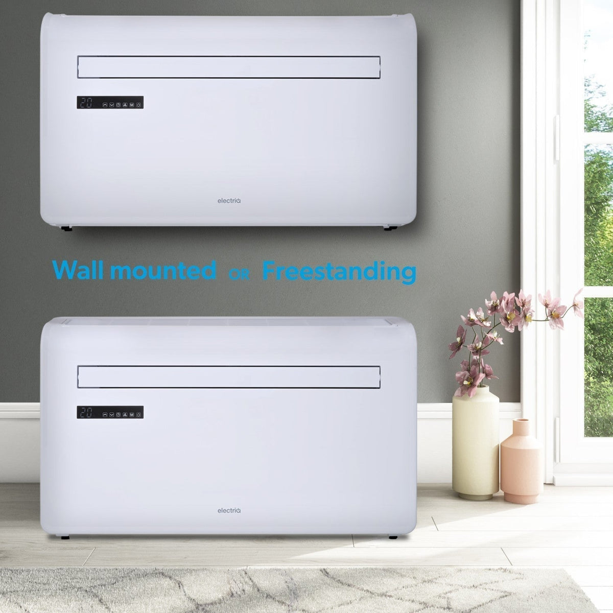 electriQ Climatiseur Intelligent 10 000 BTU Pompe à Chaleur iQool-SMART12HP