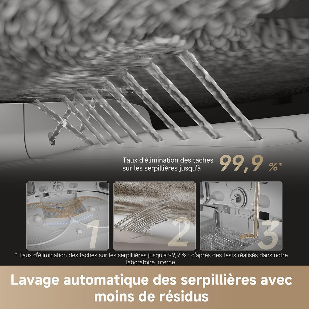 Dreame X50 Ultra Complete Robot Aspirateur Laveur 20 000 Pa Station Tout-en-1