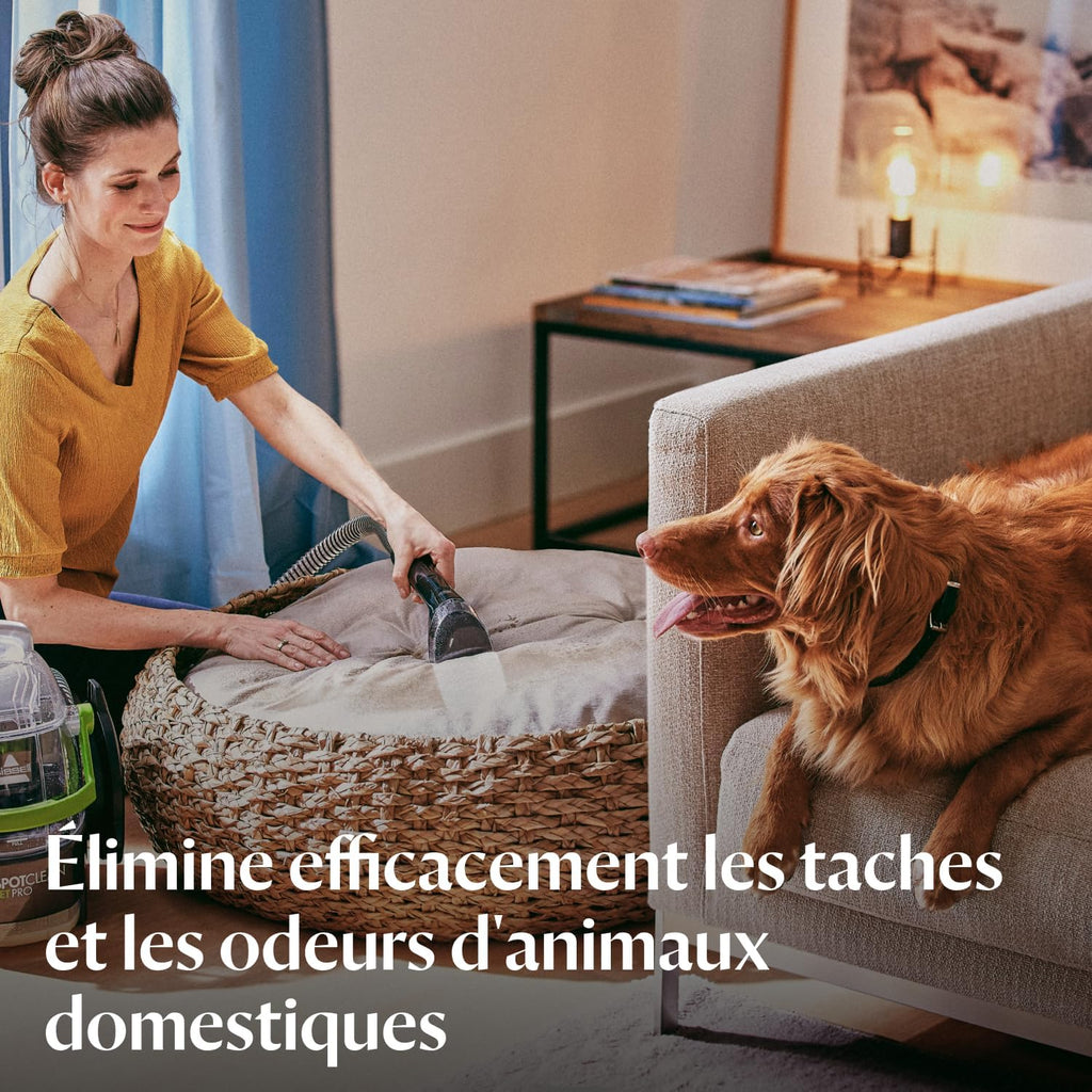 Bissell SpotClean Pet Pro Shampouineuse Canapé 750 W 2,8 L Vert/Noir