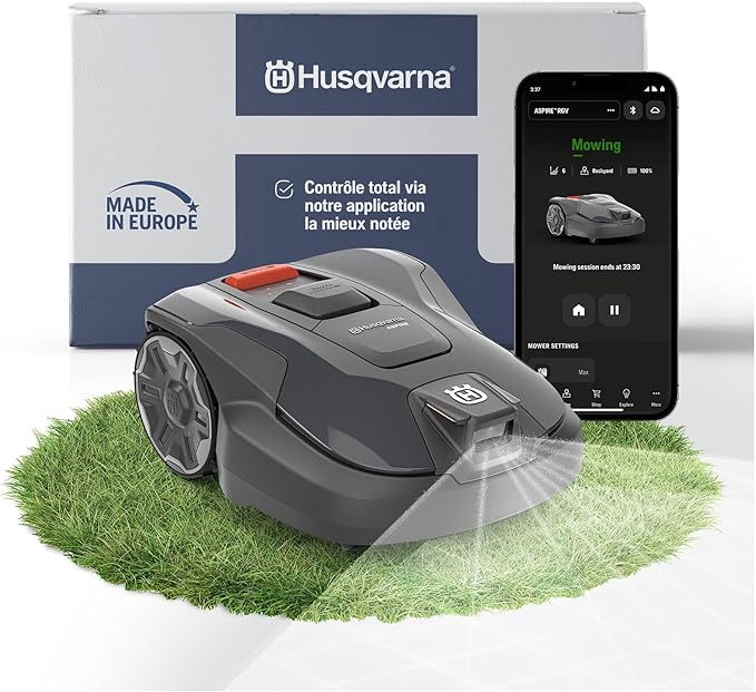 HUSQVARNA Automower R6V Robot Tondeuse Connecté Sans Fil