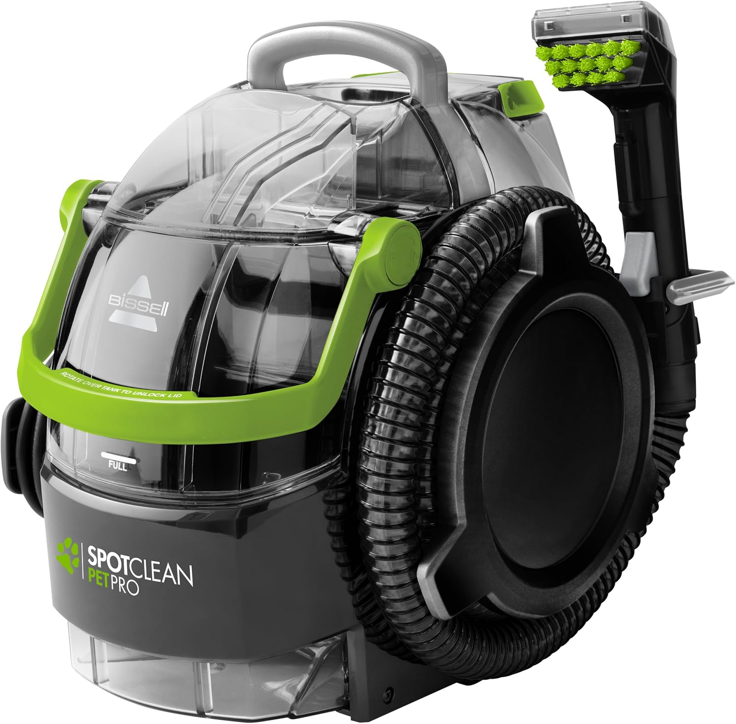 Bissell SpotClean Pet Pro Shampouineuse Canapé 750 W 2,8 L Vert/Noir