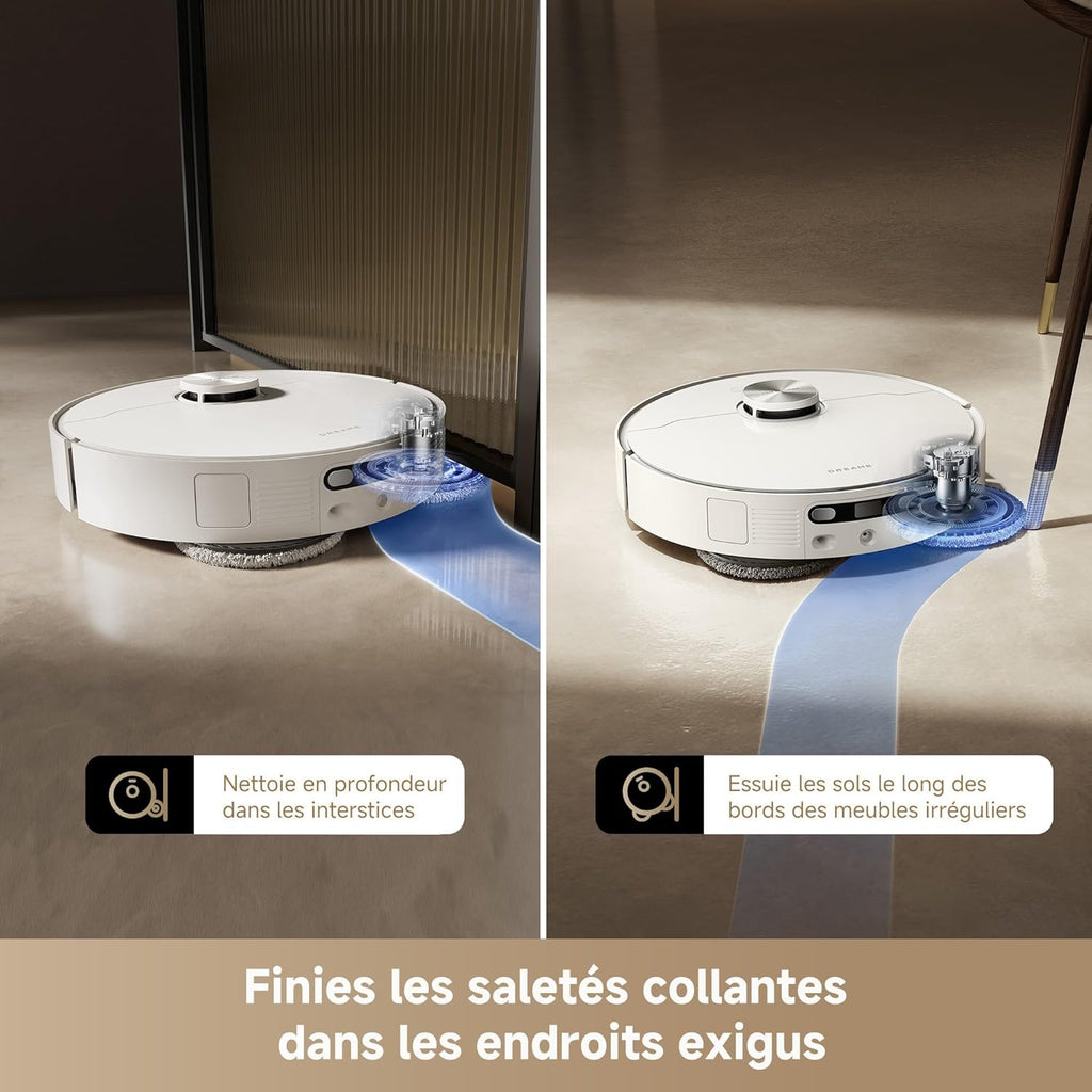 Dreame L40 Ultra AE Robot Aspirateur Laveur 19 000 Pa Dock Tout-en-1 Vidange Automatique