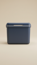 Bleu Fumé Compact Picnic Cooler