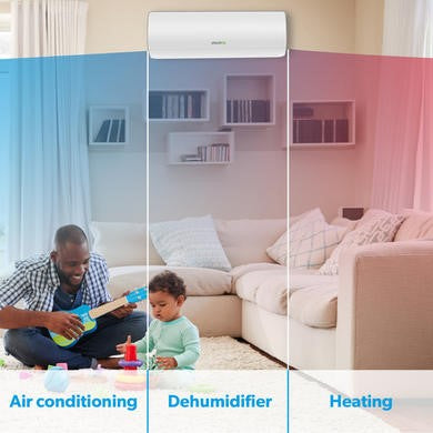 electriQ Climatiseur Split Intelligent 12000 BTU Pompe à Chaleur iQool12Plus
