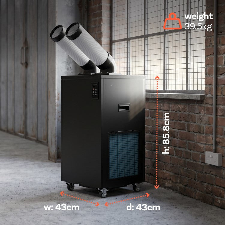 electriQ Climatiseur Portable Commercial 12000 BTU CMAC12M
