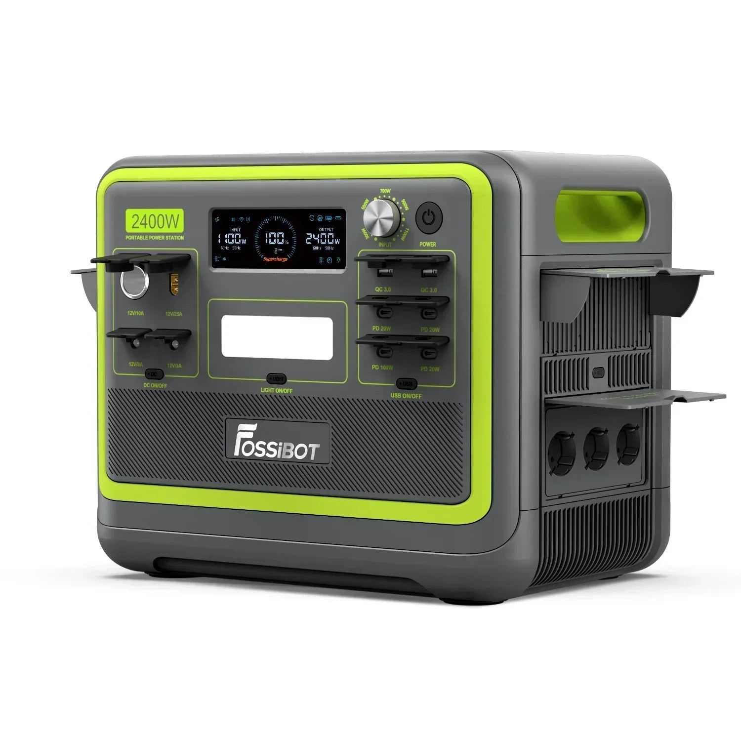 FOSSiBOT F2400 Station Électrique Portable 2048 Wh 2400 W