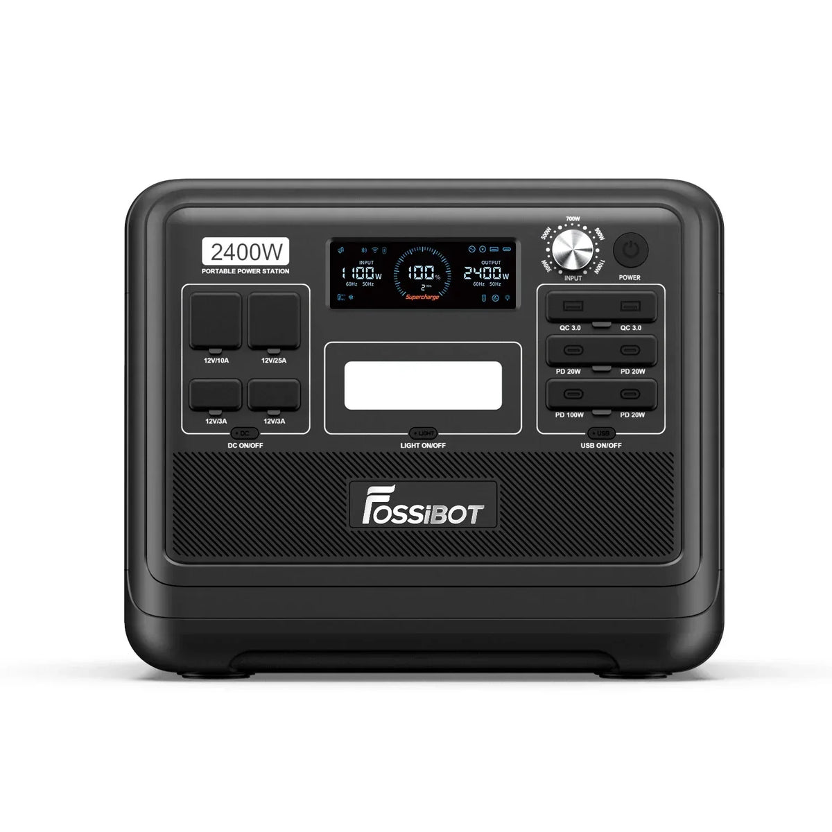 FOSSiBOT F2400 Station Électrique Portable 2048 Wh 2400 W