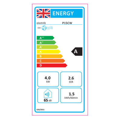 electriQ Climatiseur Portable Intelligent 14000 BTU P15CW