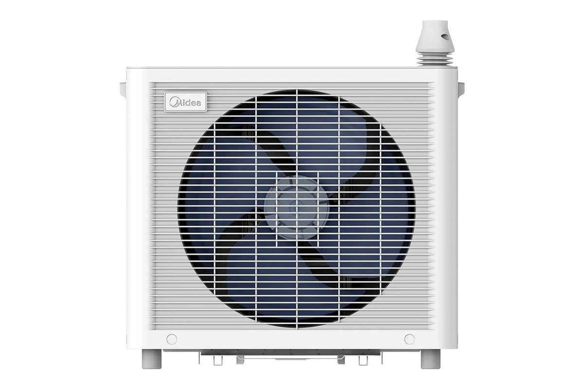 Midea 4048164116478 Climatiseur Split-Système Fenêtre 3500 W 12000 BTU/h Gris Blanc