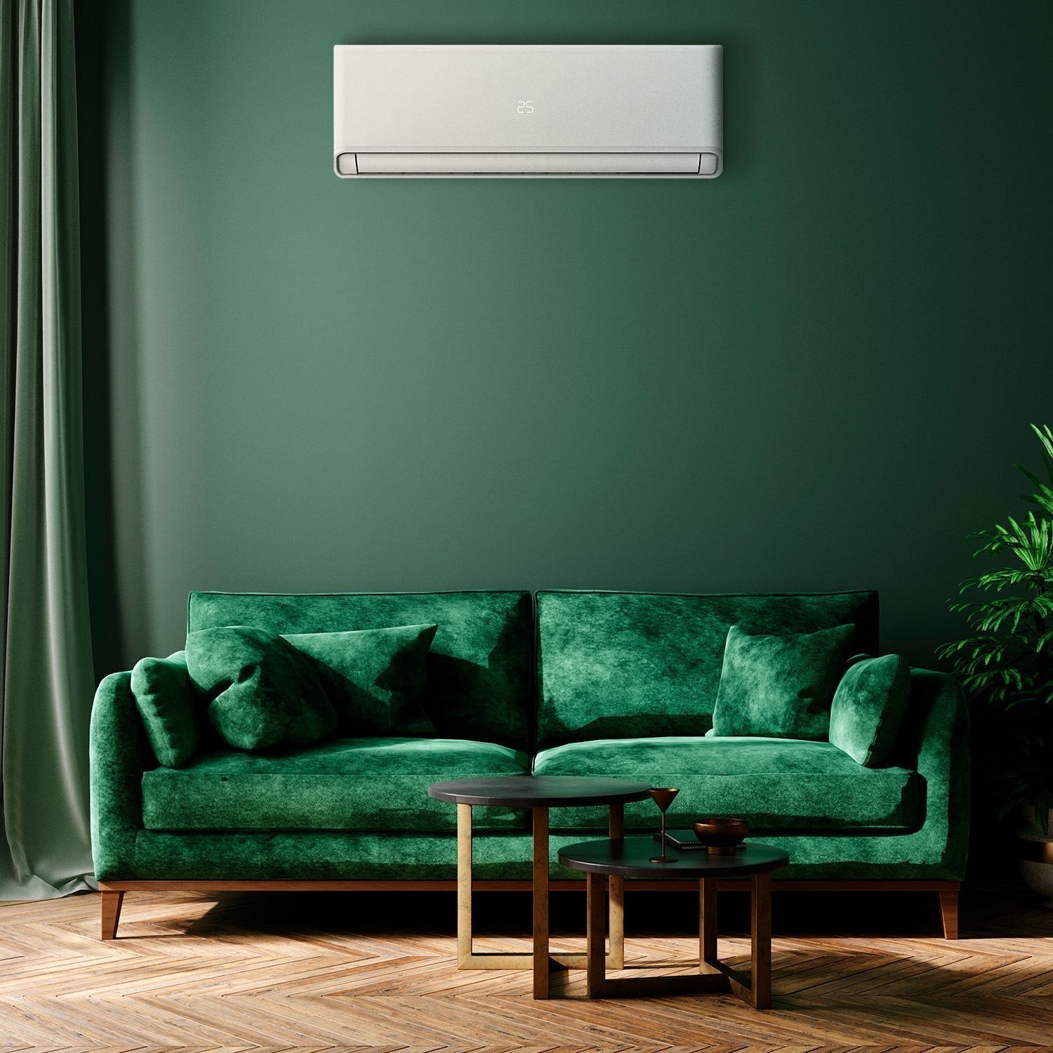 electriQ Climatiseur Split Easy-Fit 12000 BTU Pompe à Chaleur eIQ-12WMINV