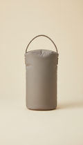 Taupe Gris Insulated Bottle Carrier