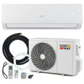 COSTWAY Climatiseur Split Mural 5-en-1 9000 BTU Pompe à Chaleur